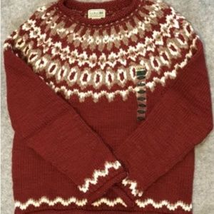 L. L. Bean Women's 100% Wool Sweater